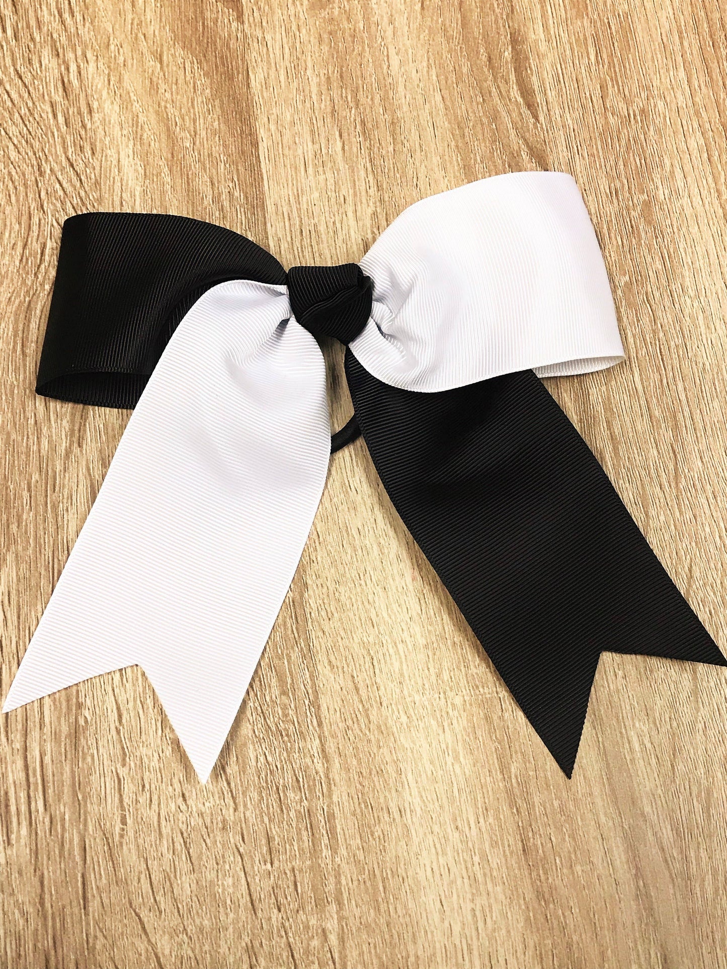 School Spirit Cheer Bows: Purple/Yellow