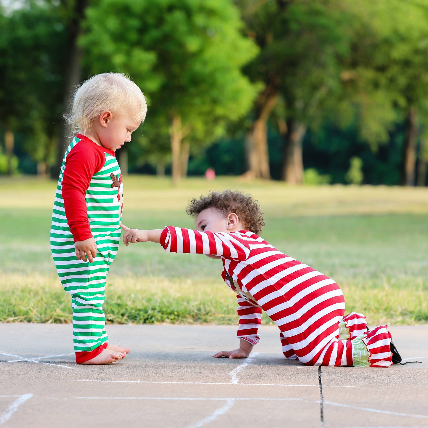 Rudolph Christmas Romper Unisex