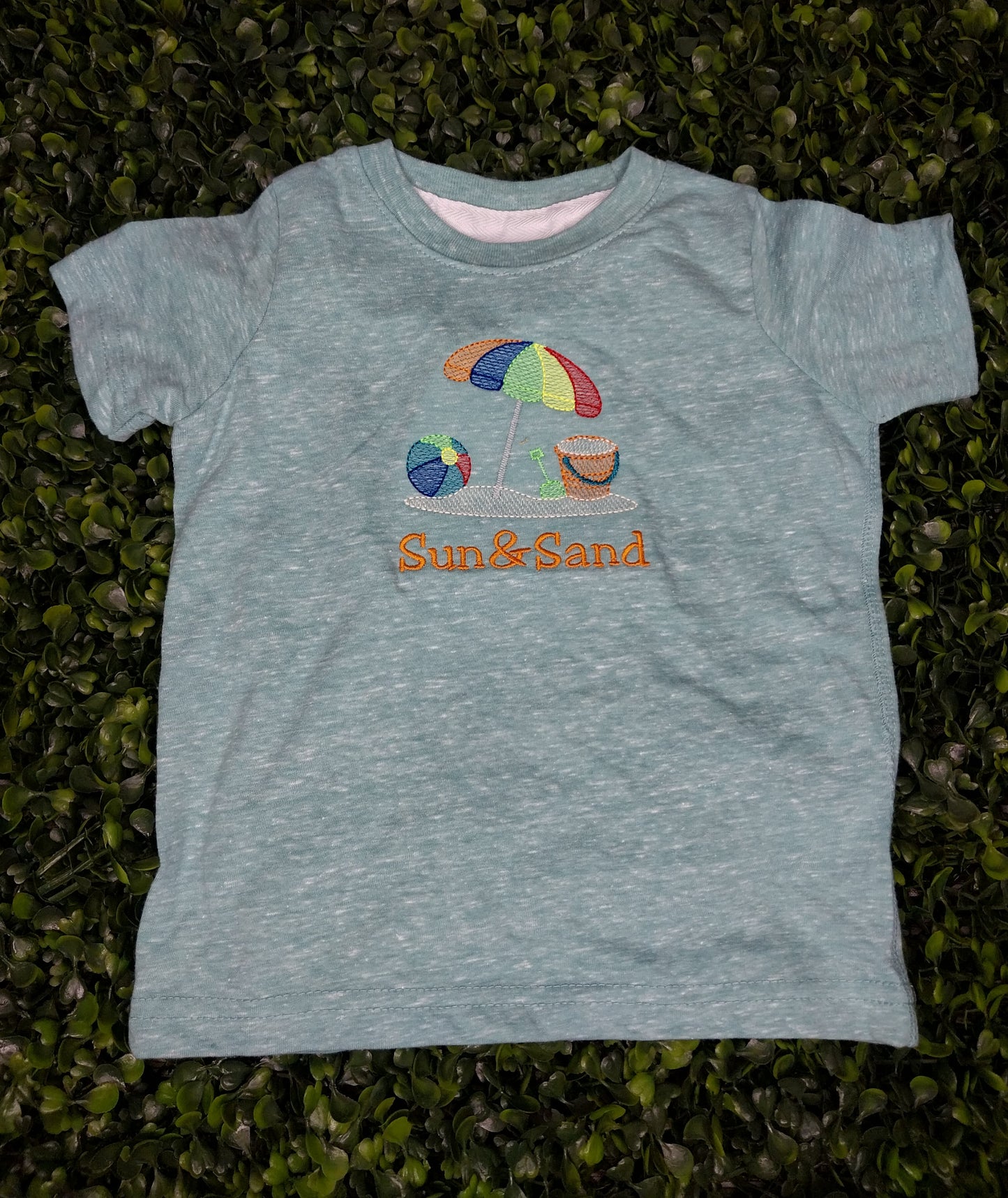 Sun & Sand Embroidered -Rabbit Skins