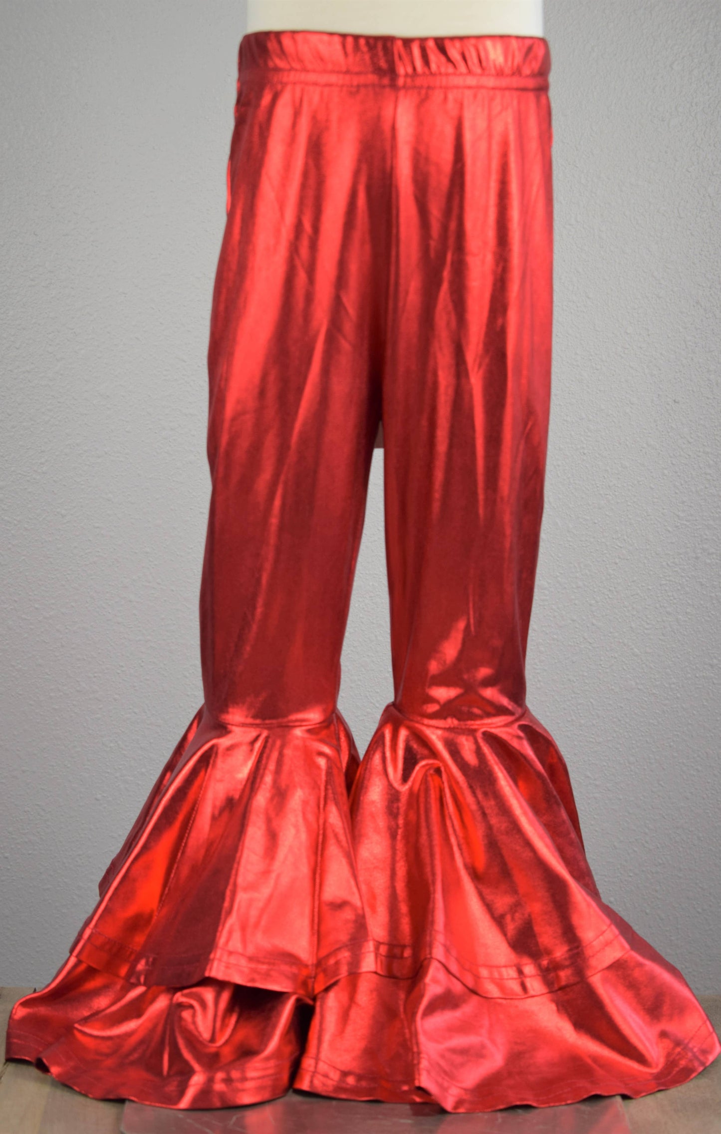 Mardi Gras Foil Double Bell Leggings Toddler & Youth