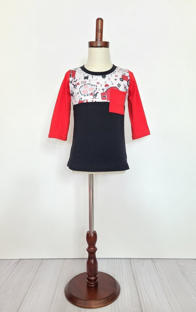 Red Barn Pocket Shirt