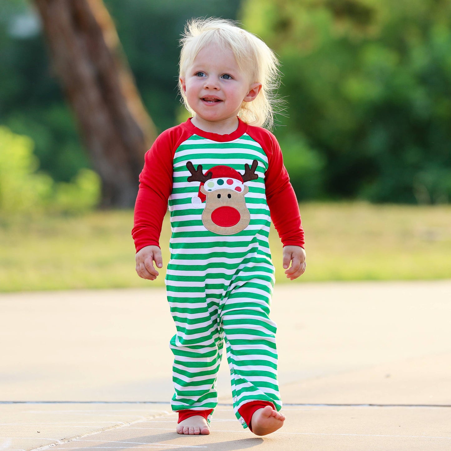 Rudolph Christmas Romper Unisex