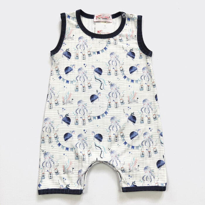Octopus Baby Summer Romper