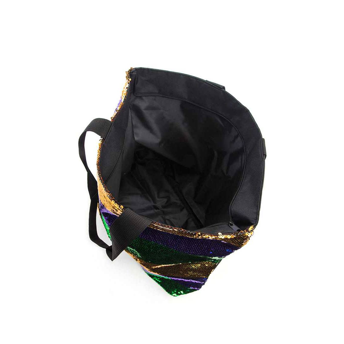 Mardi Gras Sequin Tote