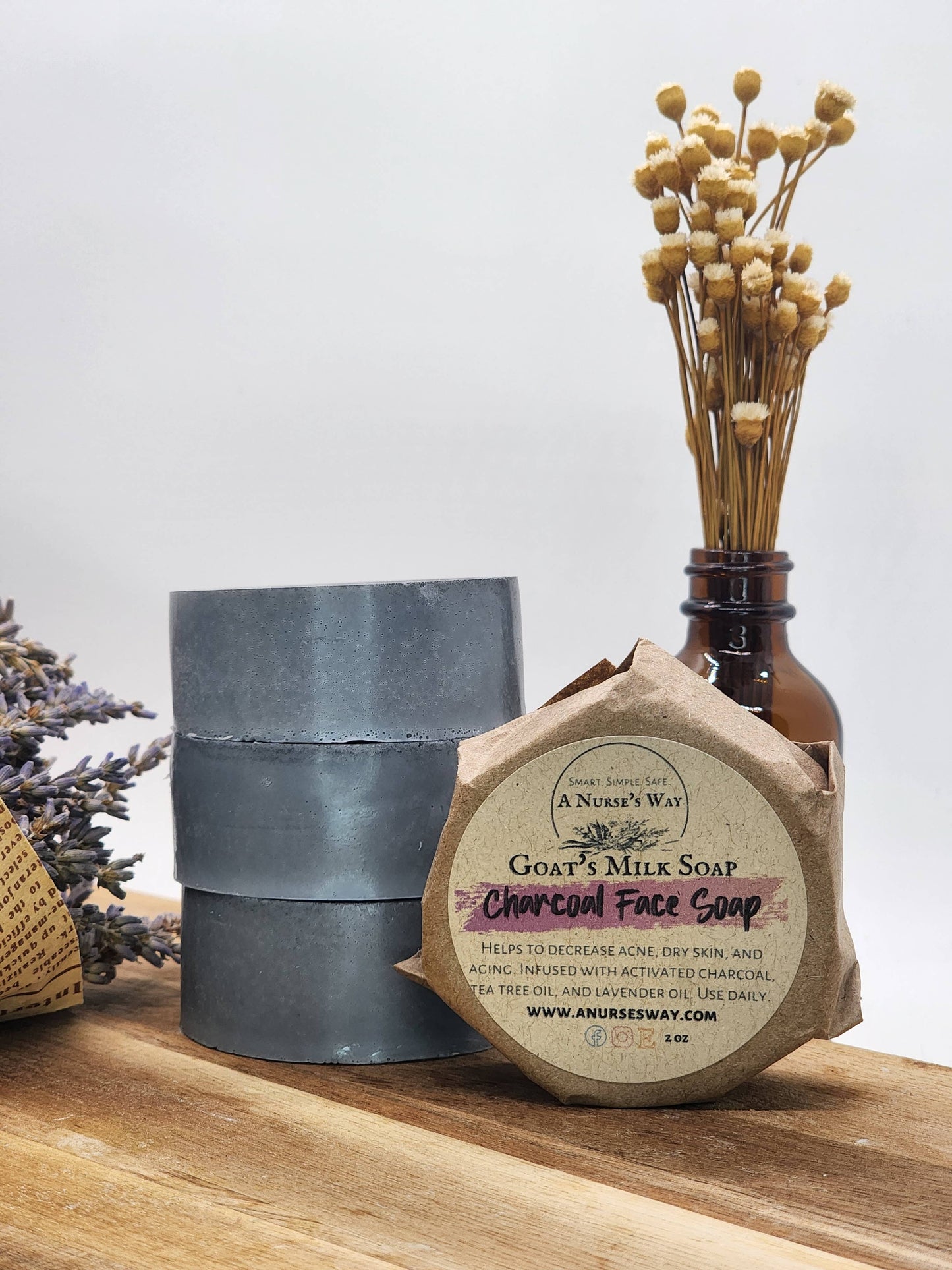 Charcoal Facial - Goat's Milk Soap