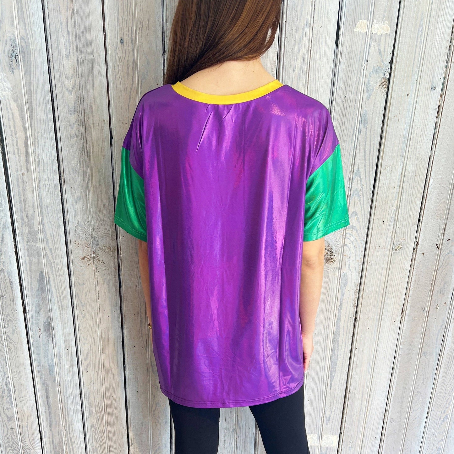 Mardi Gras Metallic Sequin Tunic