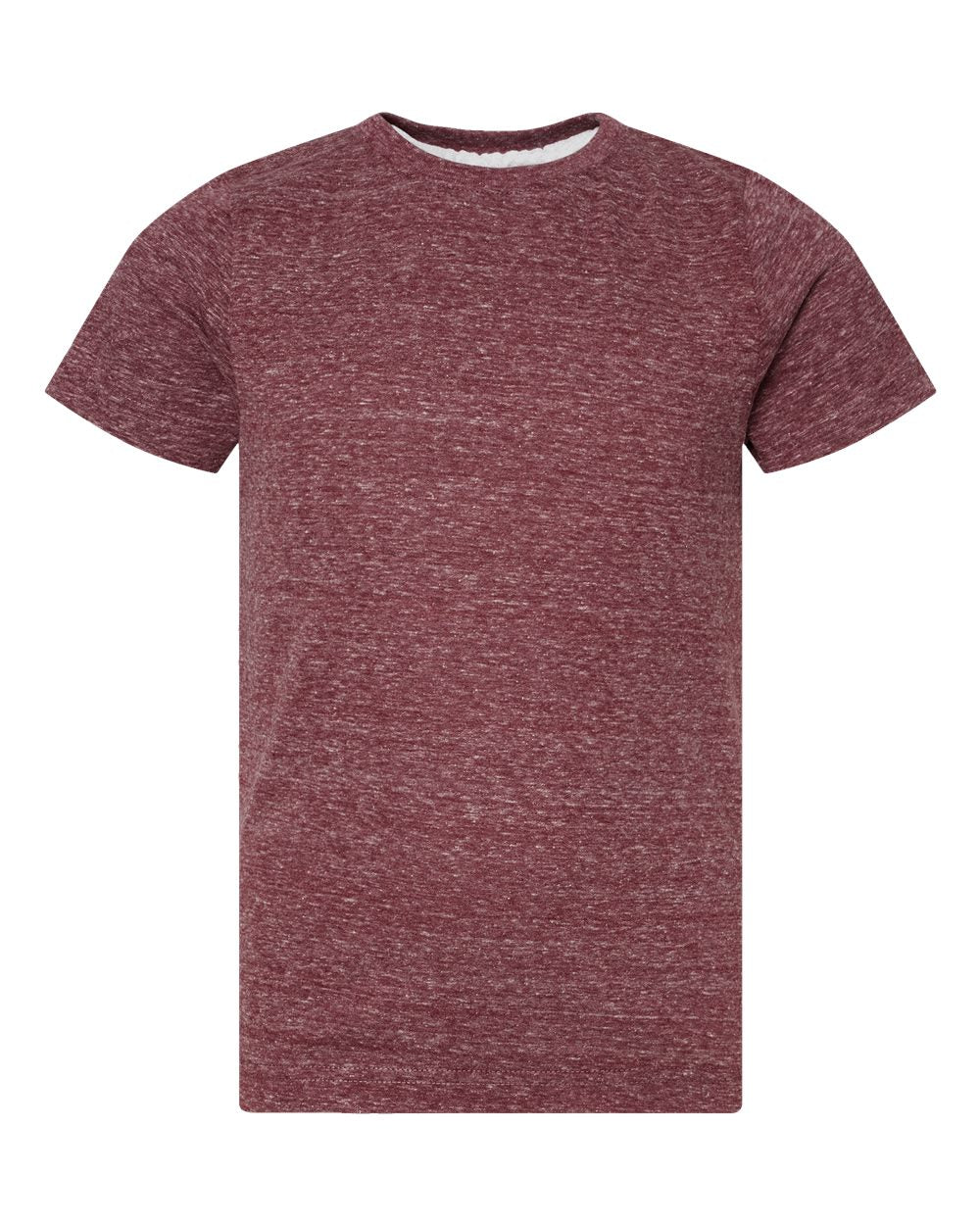 Burgundy Mélange Pressed Tee