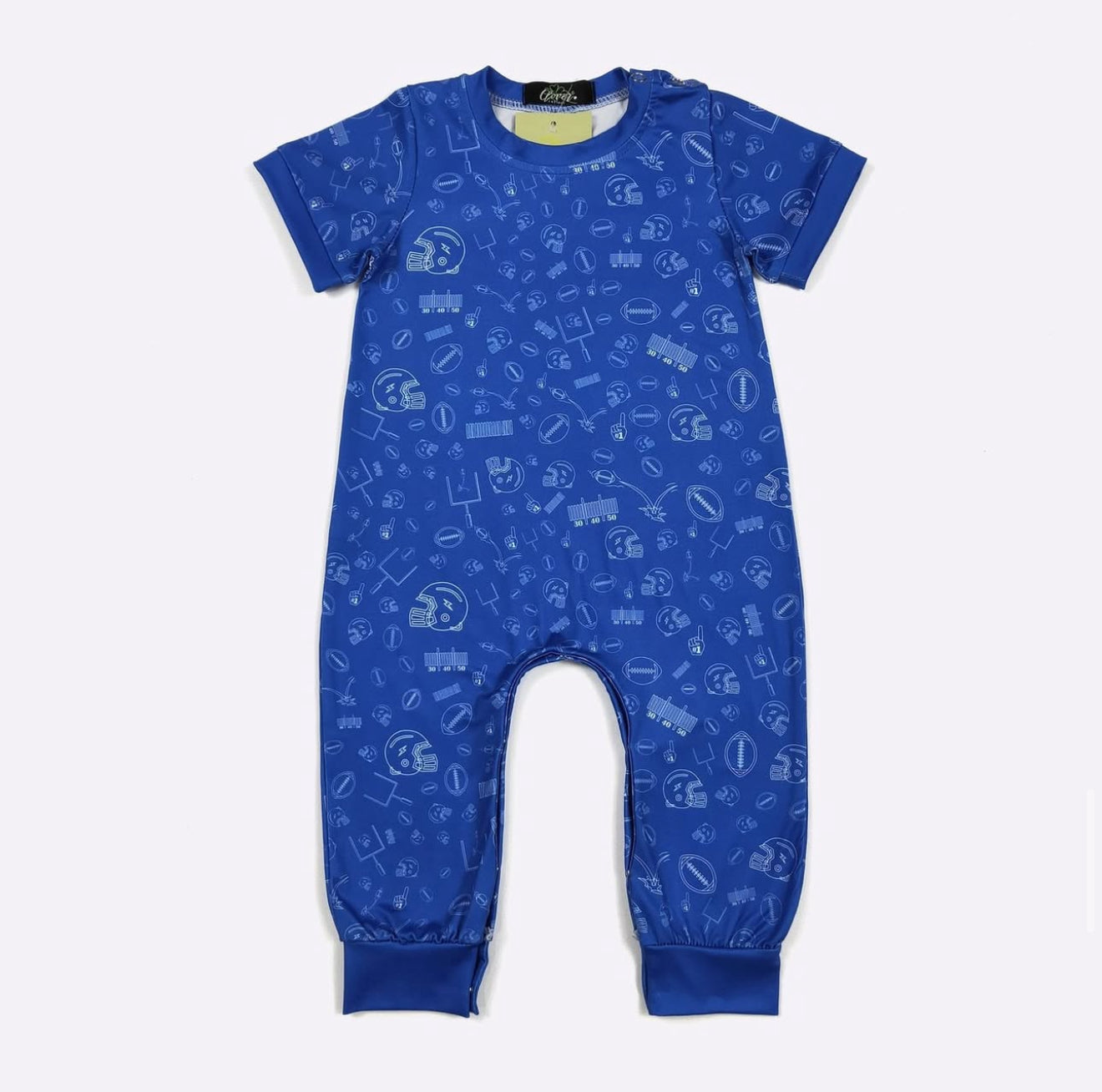 Field Goal Football Boy Romper