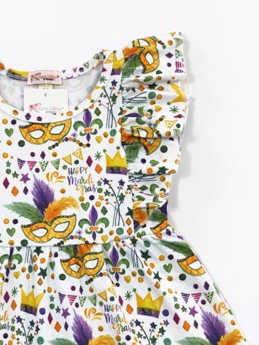 Mardi Gras Girls Dress