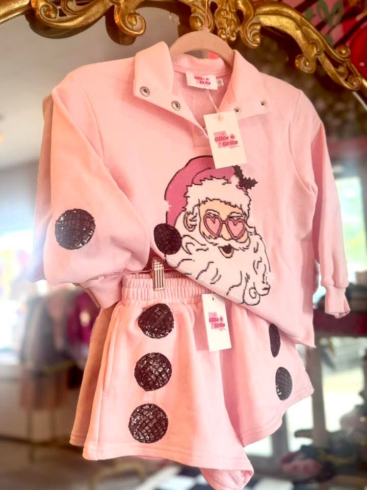 Disco Santa Sequin Set