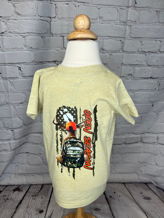 Stone Mélange Pressed Tee