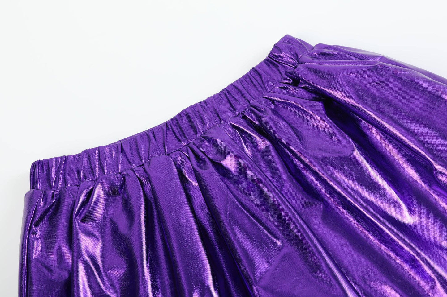 Metallic Purple and Gold Skort