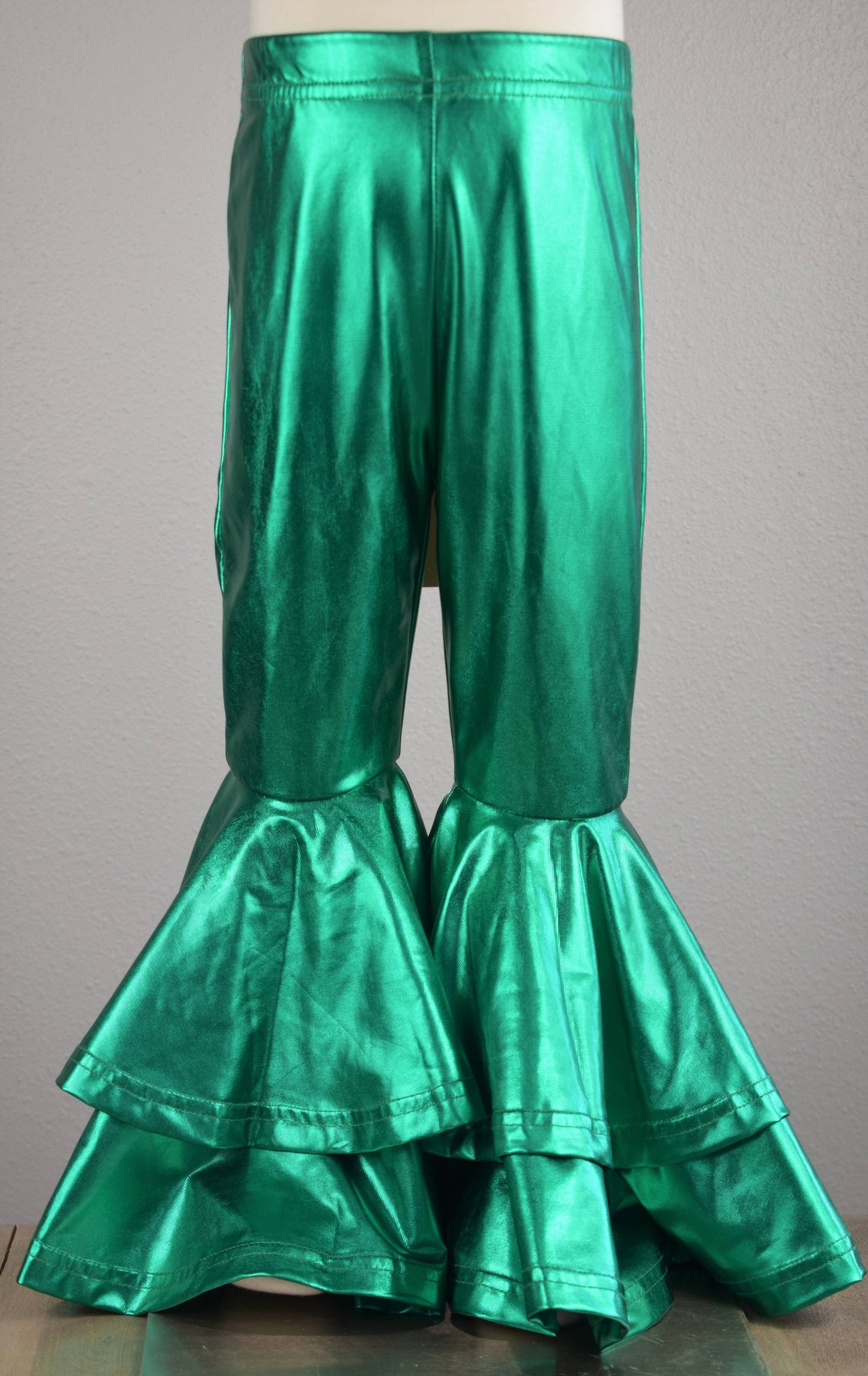 Mardi Gras Foil Double Bell Leggings Toddler & Youth