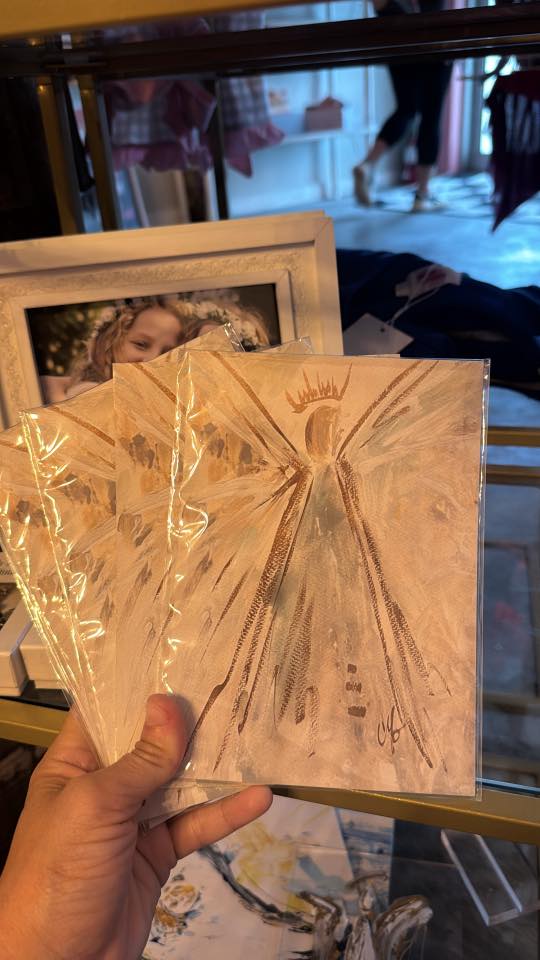 Angel Painting 5x7