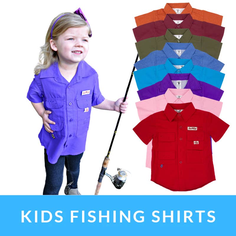 Kids' Fishing Shirts