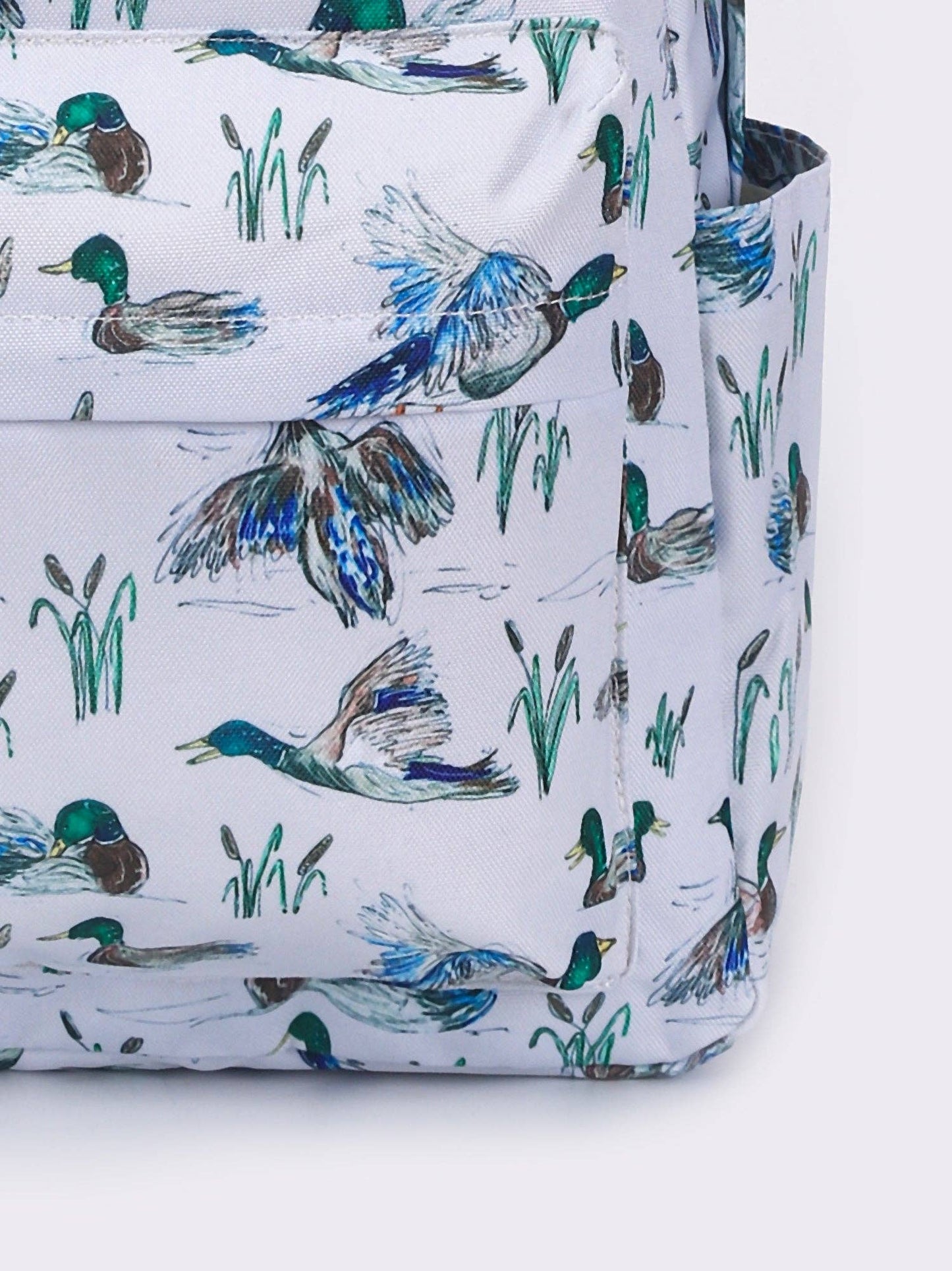 Kids Backpack With Duck Print