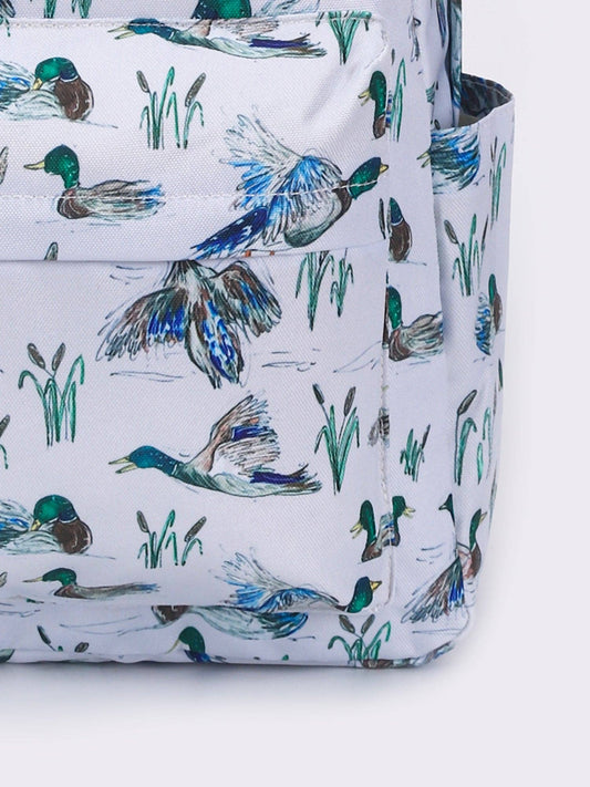 Kids Backpack With Duck Print