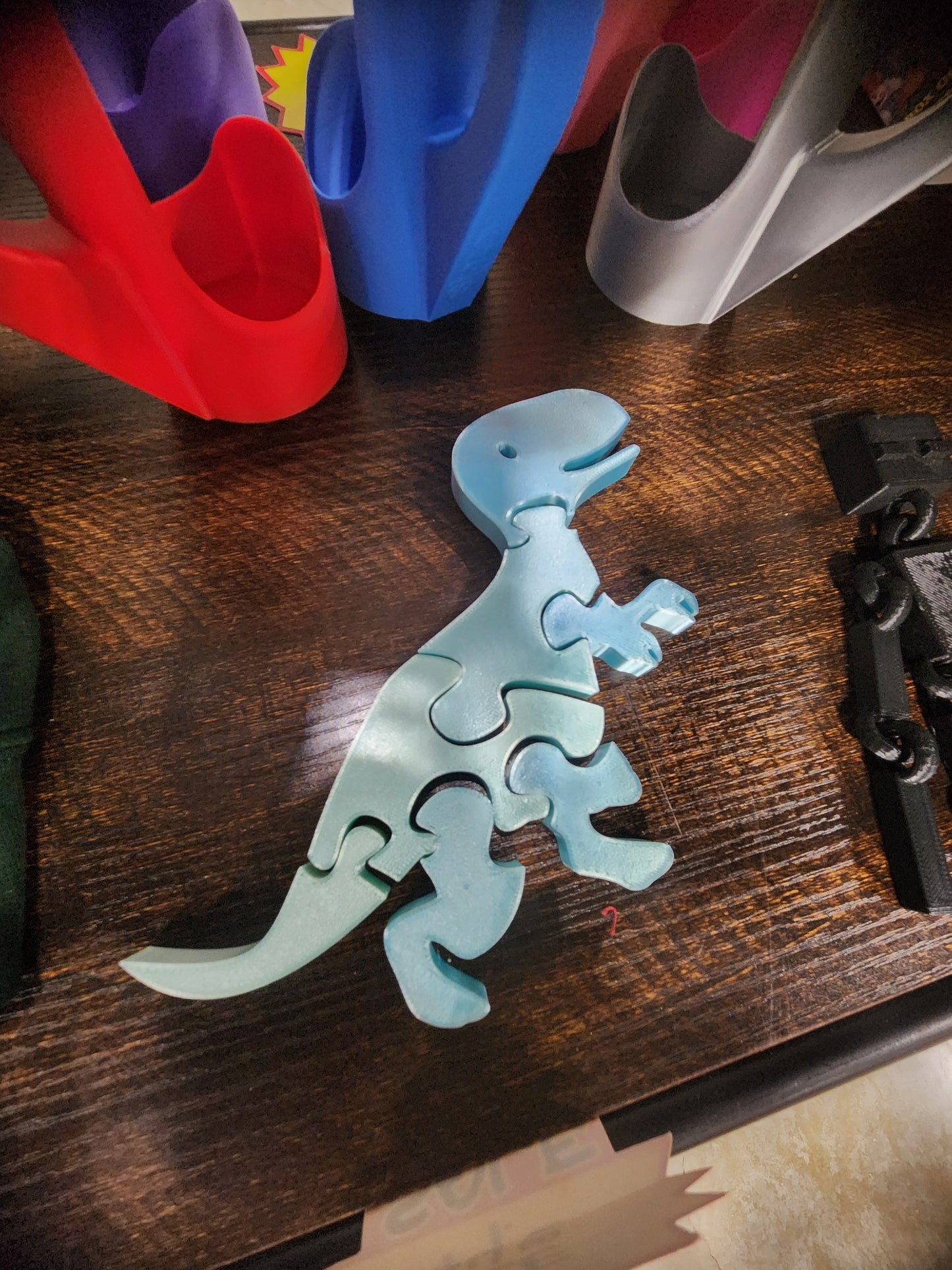 3D Printed Dinosaur Puzzle