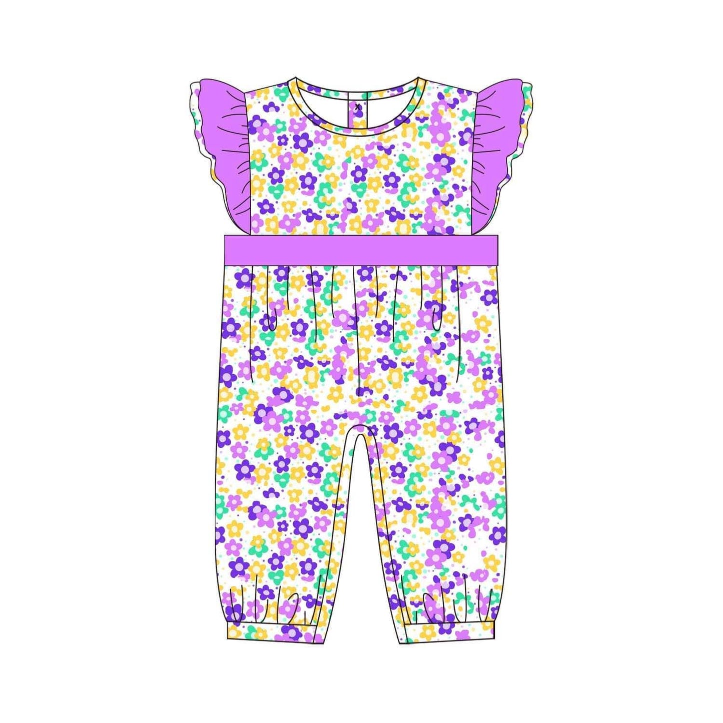 Mardi Floral Romper