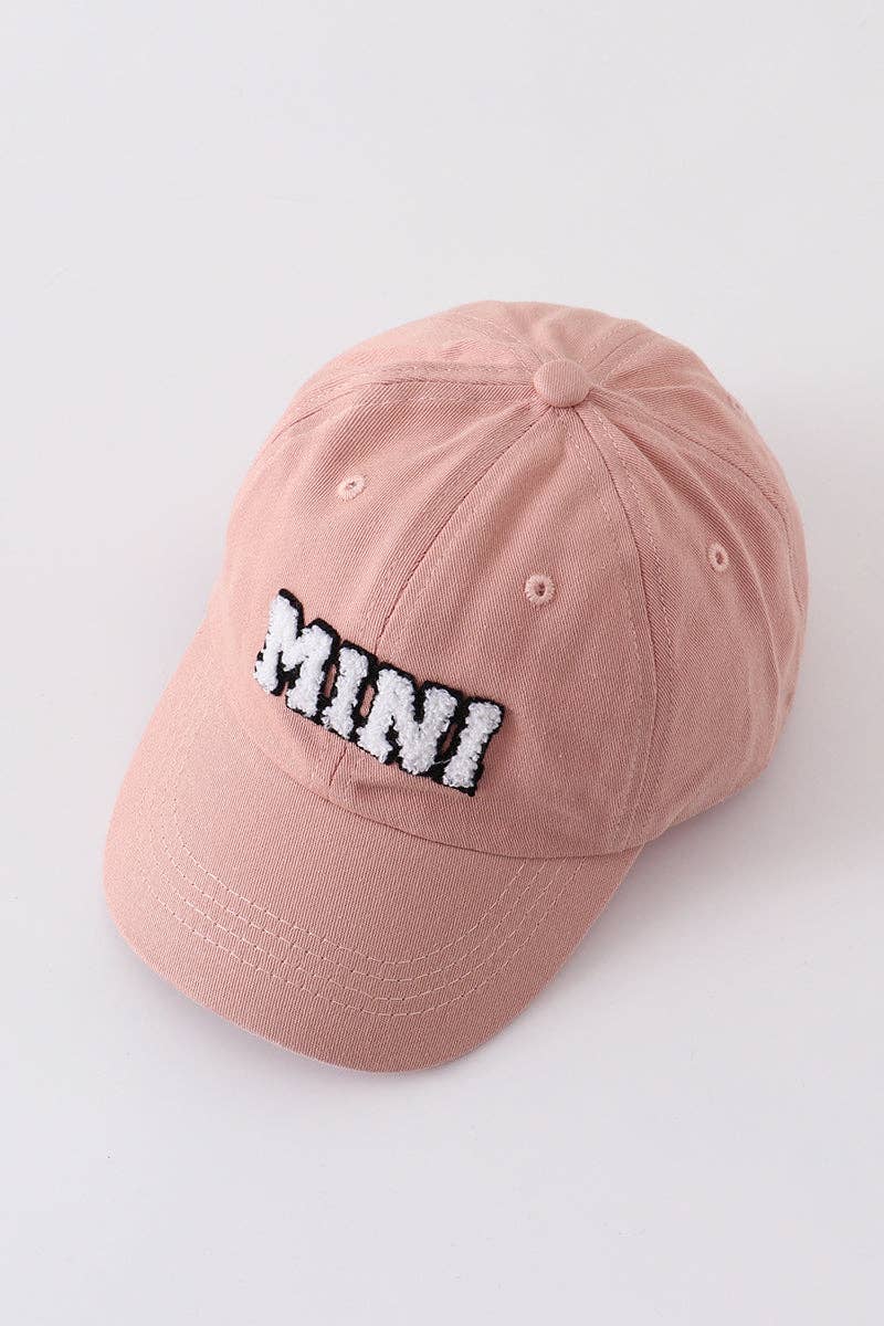 Peach Baseball Cap- Mini