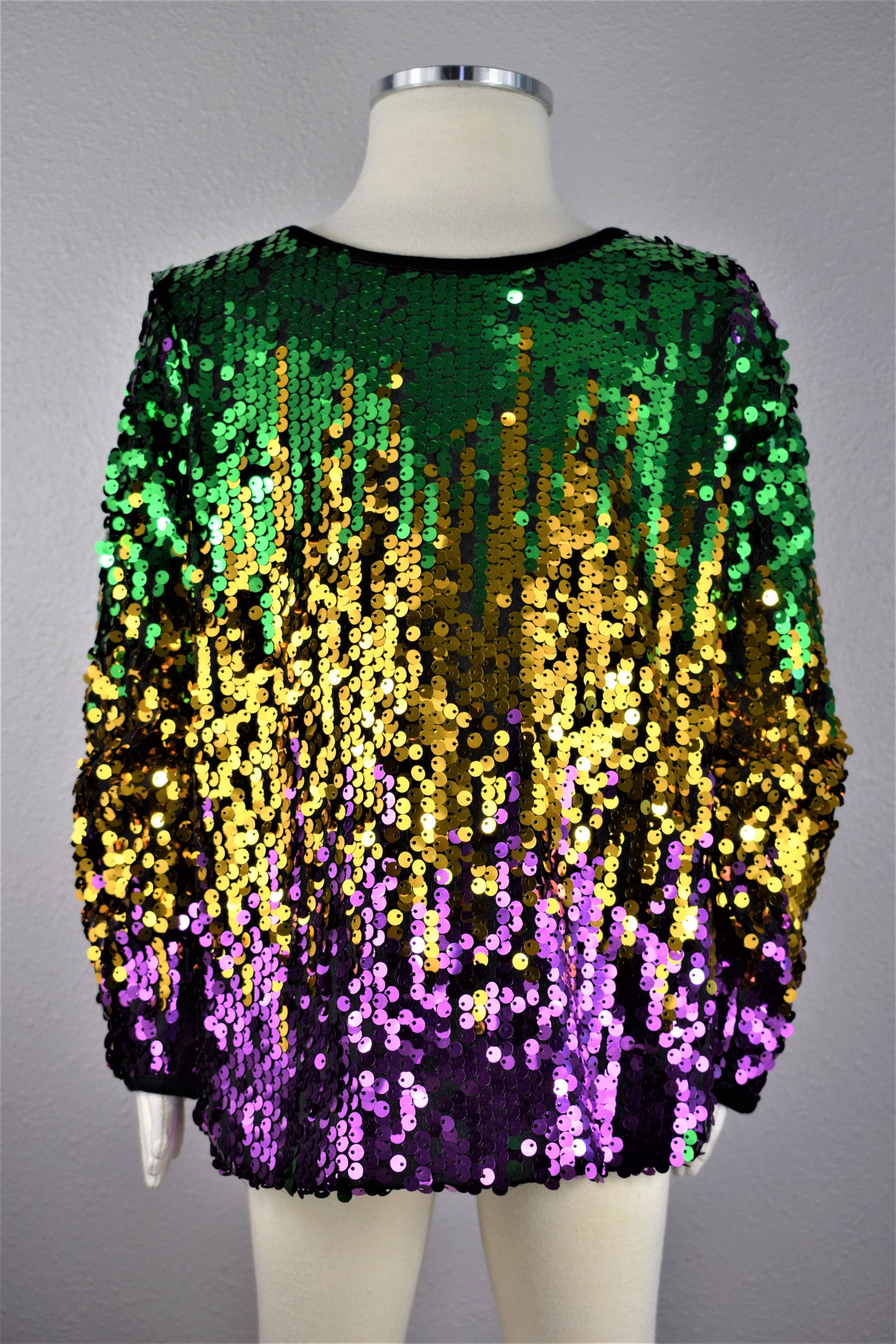 Mardi Gras Sequin Tunic Top Toddler & Youth