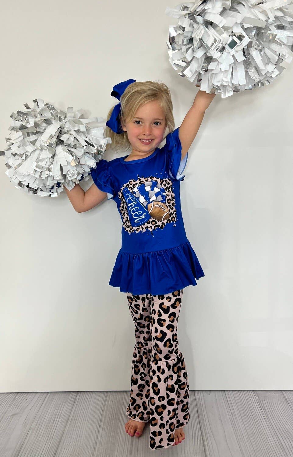 Leopard Football Set - Blue