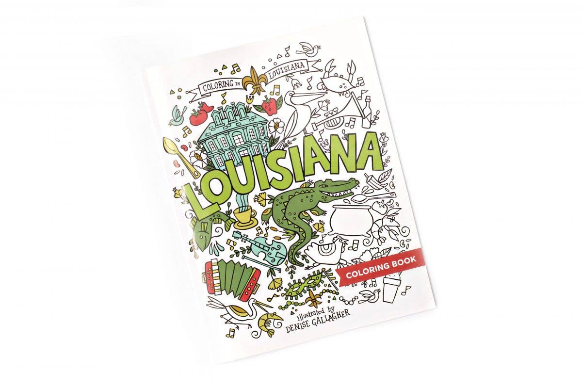 Louisiana - Coloring Book
