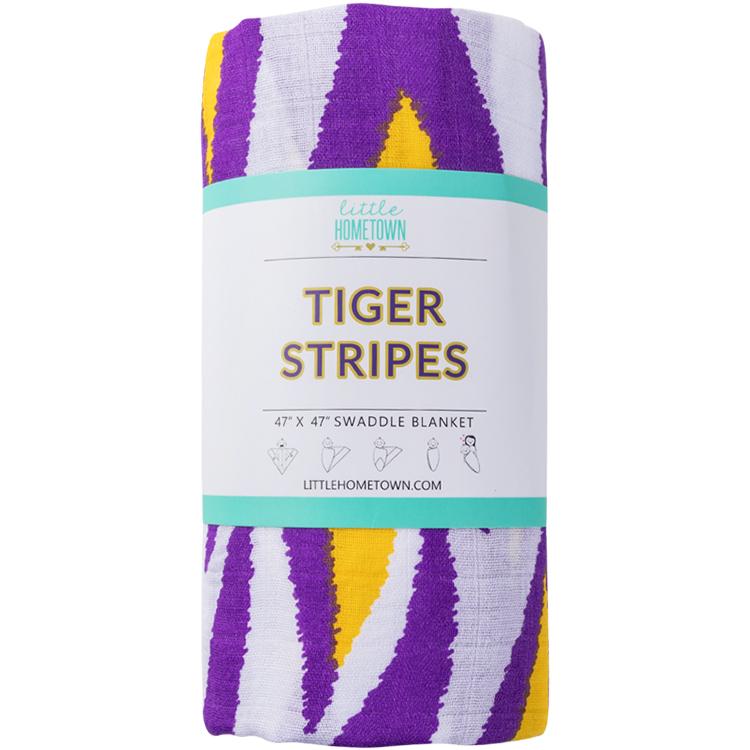 Tiger Stripes Swaddle Blanket (Unisex)