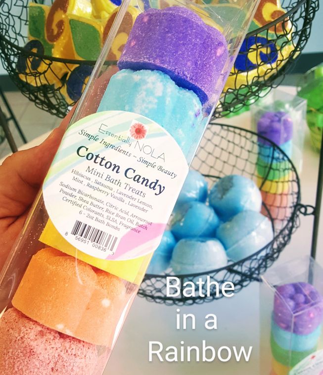 Cotton Candy Gift Set Bath Bombs