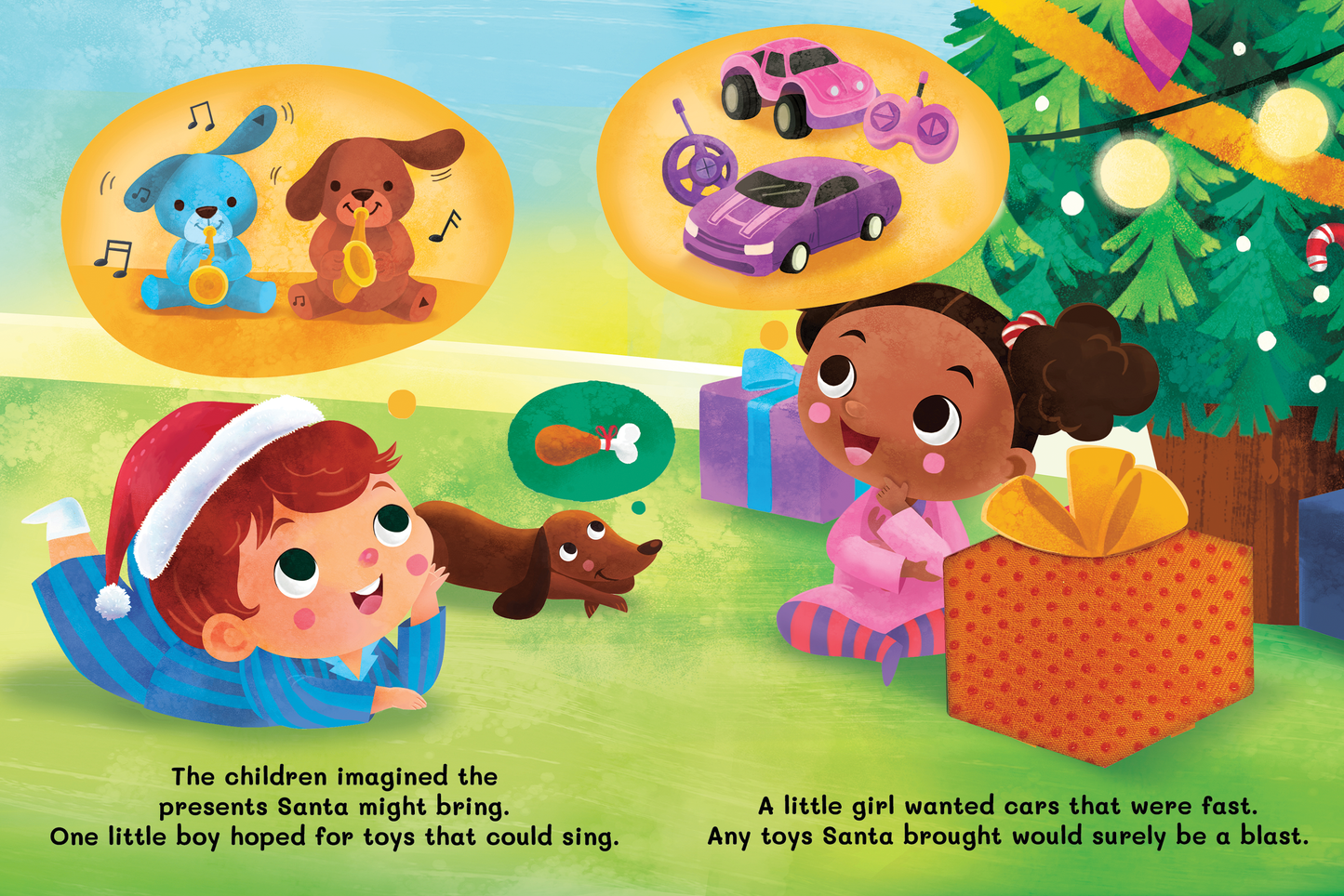 Night Before Christmas - Children's Holiday Sensory Book