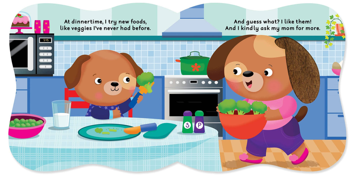I Can Try New Things - Children's Touch and Feel Board Book