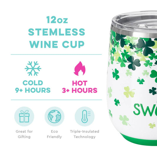 Pinch Proof Stemless Wine Cup (12oz)