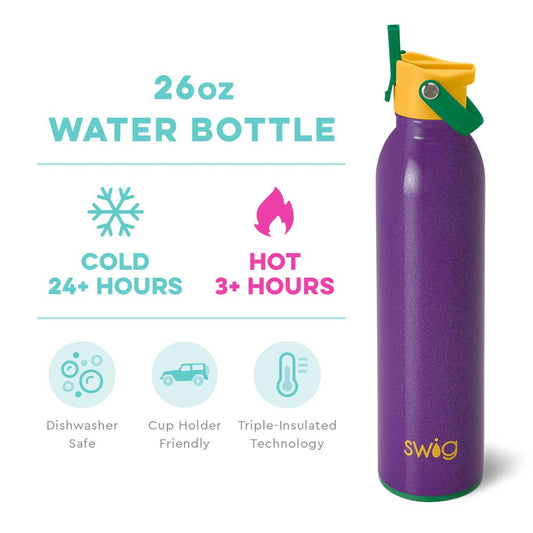 Pardi Gras Flip + Sip Bottle (26oz)