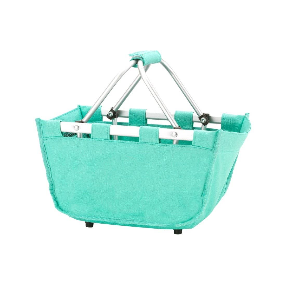 Mint Mini Market Tote Embroidered