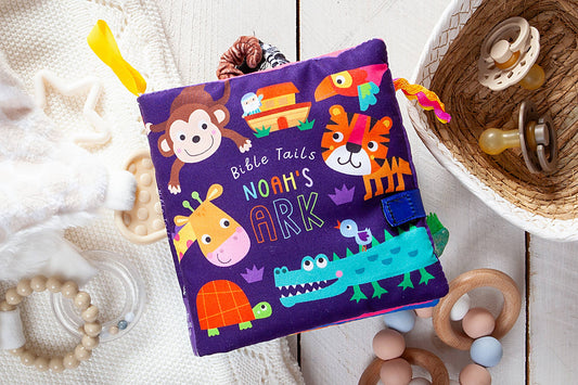 Bible Tails - Noah’s Ark Touch and Feel Cloth Book