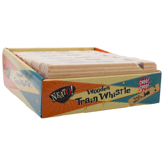 Neato! 7.5" Classic Wooden Train Whistle
