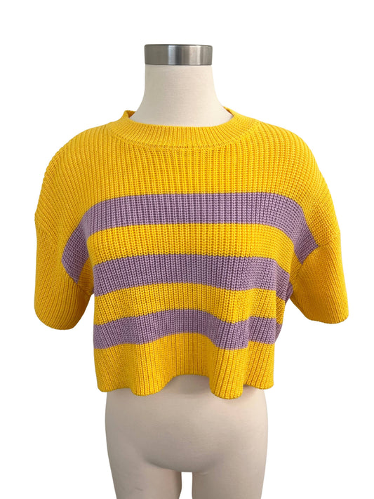 Ribbed Knit Sweater Top
