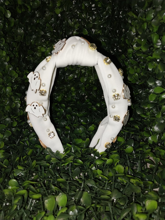 Ghosts Knotted Headband