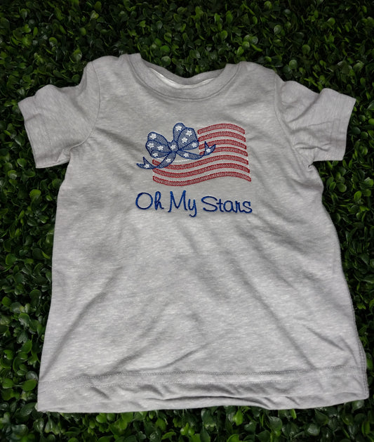 Oh My Stars Embroidered -Rabbit Skins