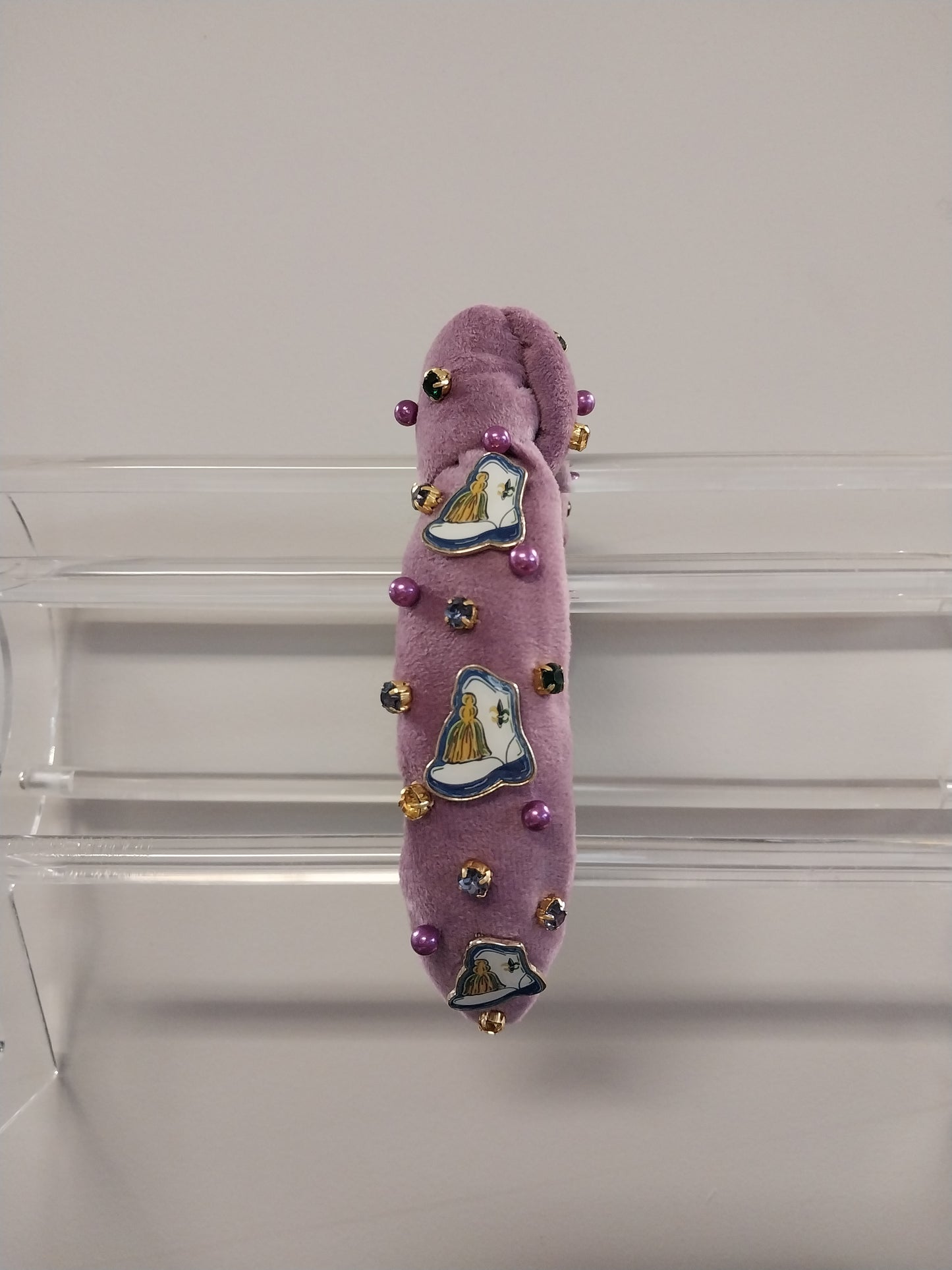 It's the Boots for me Mardi Gras Headband