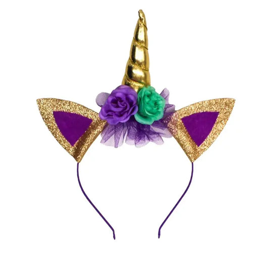 Mardi Gras Unicorn Headband
