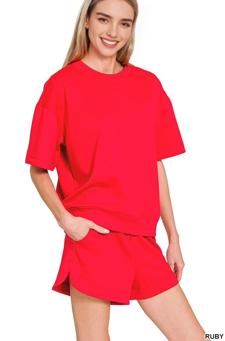 Scuba Sweatshirts & Shorts Set