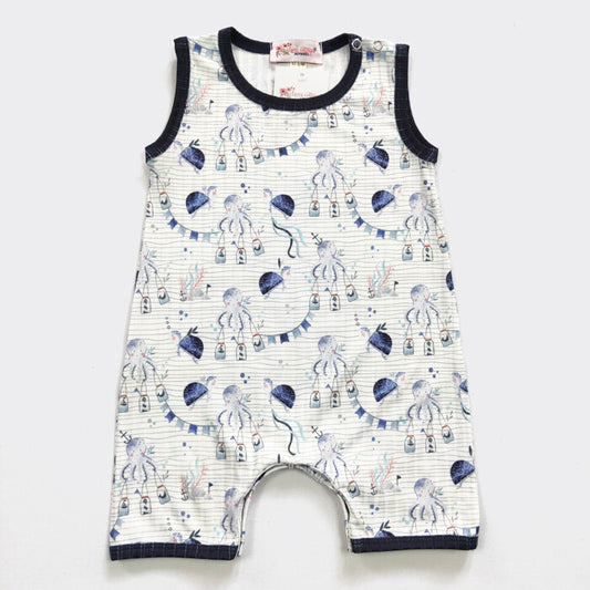 Octopus Baby Summer Romper