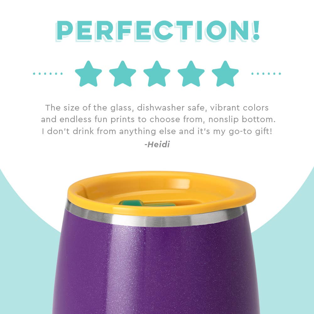 Pardi Gras Stemless Wine Cup (14oz)