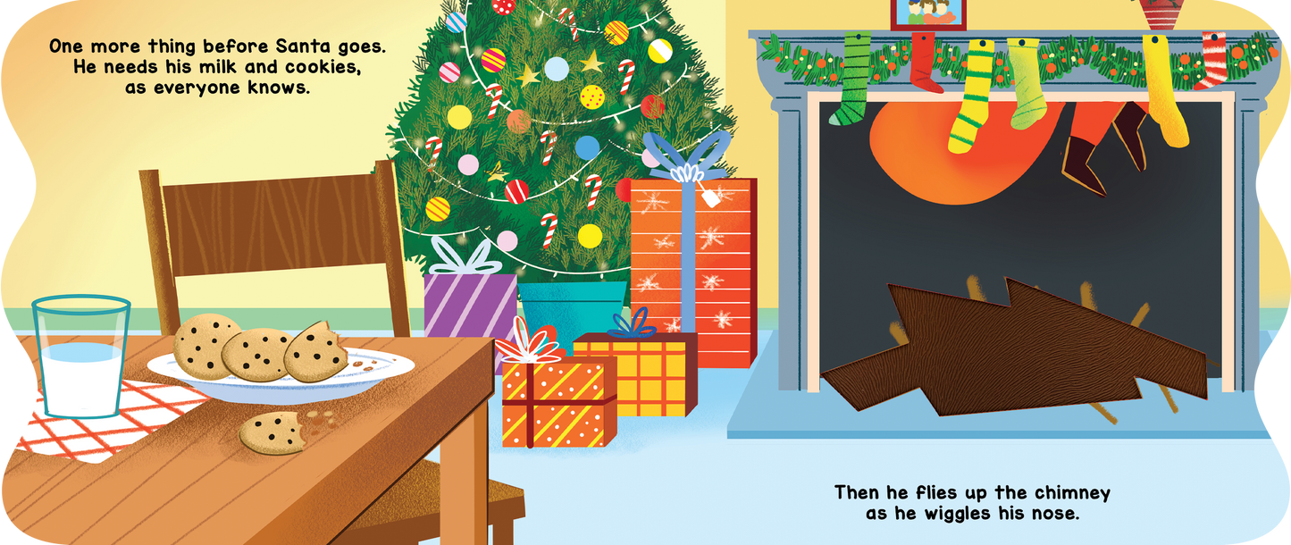 Holidays with Santa's Sleigh - Sensory Holiday Board Book