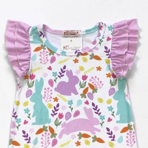 Paisley Easter Baby Romper