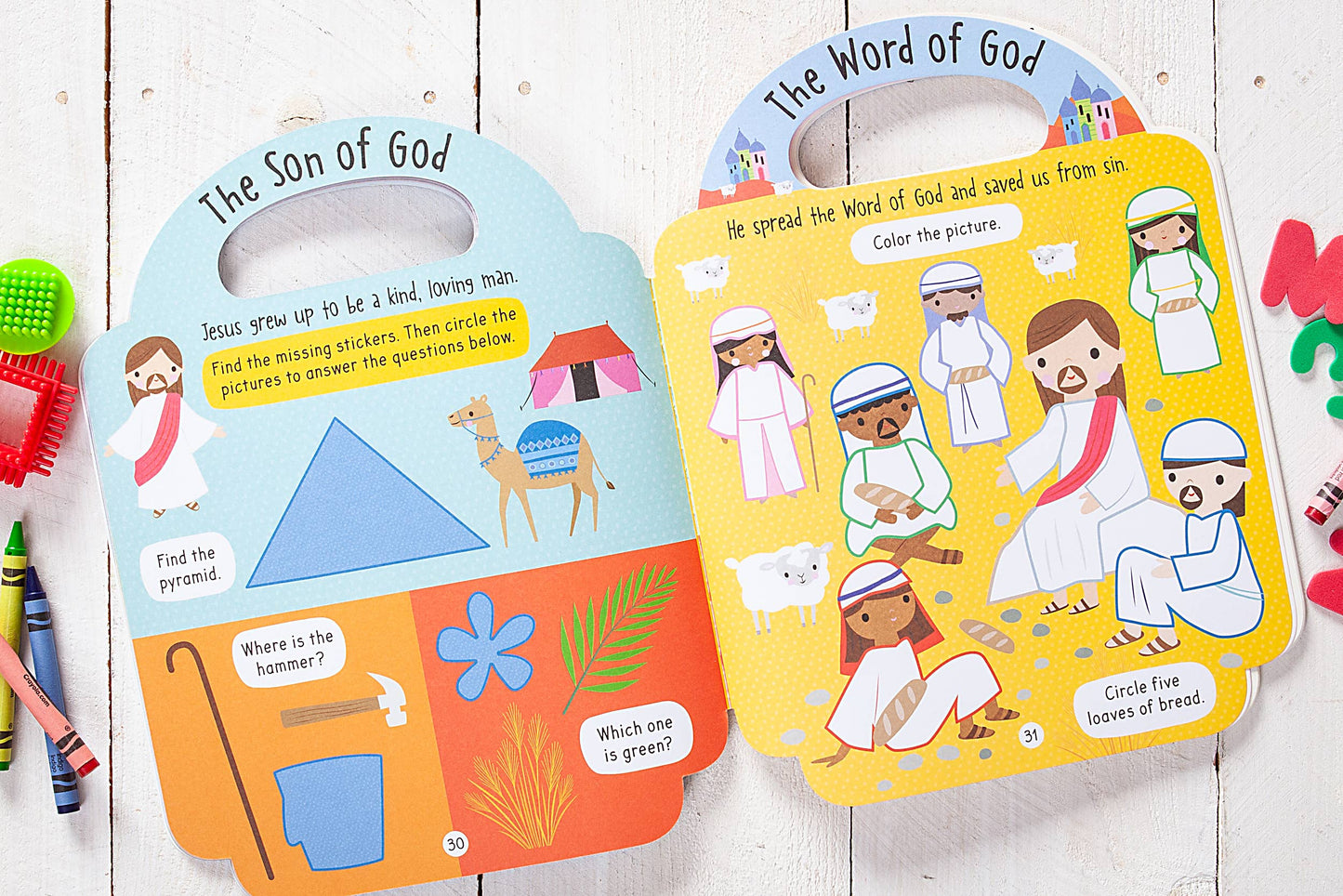 The Story of Christmas Sticker Activity Book