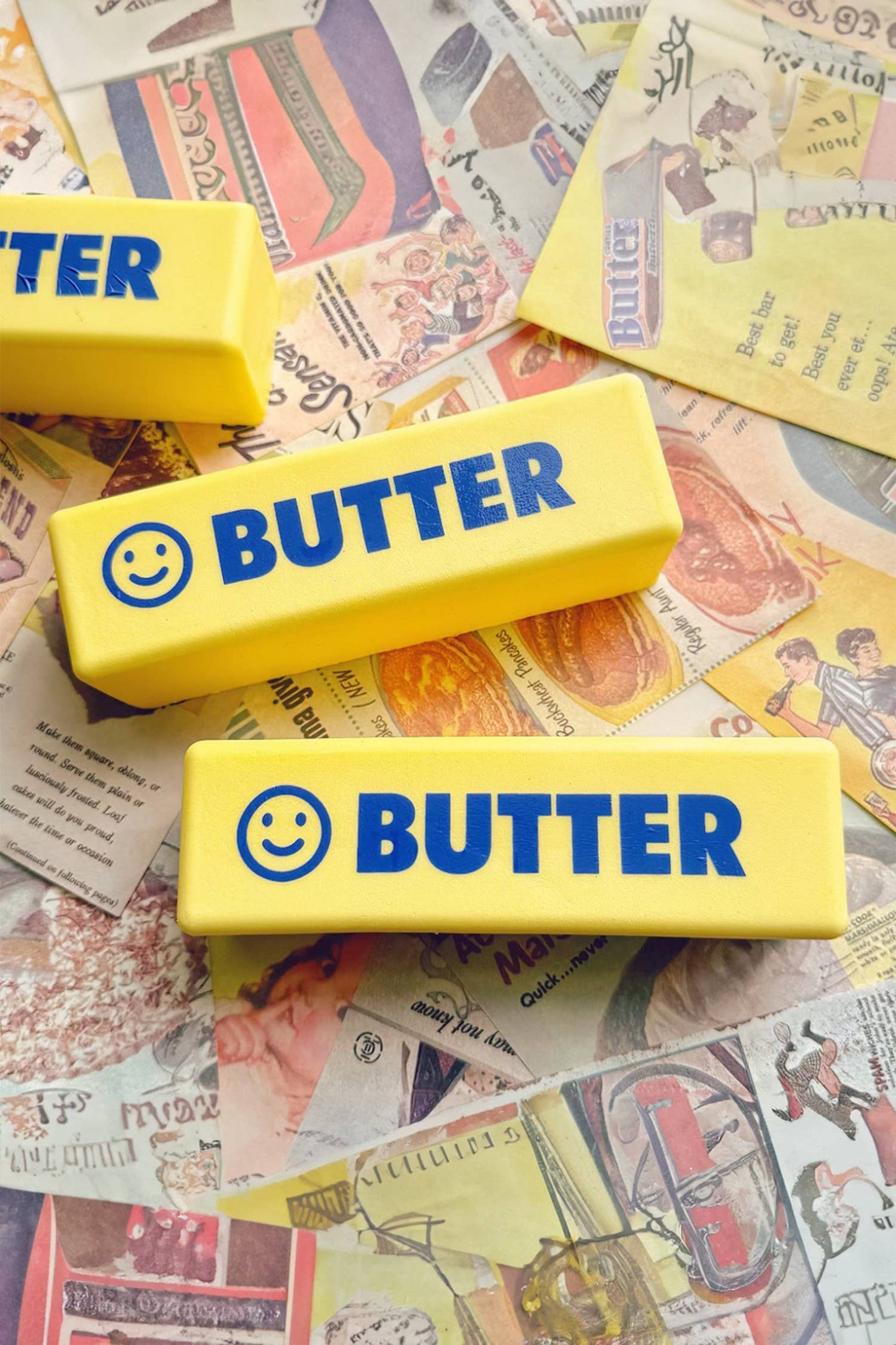 Butter Sticker Relieve Pressure Squishy Toy