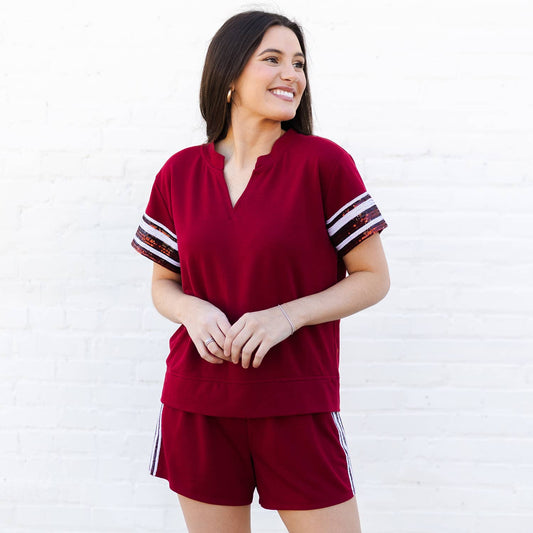 Garnet & Black Lauren Set