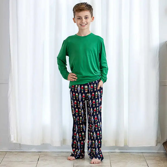 Youth Nutcracker March Sleep Pants Navy/Multi -Asst.